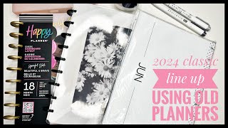 2024 classic planner line upshopped my stash again [upl. by Yartnod]