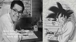 Video game industry pay respects to the late Akira Toriyama Anime News Round up March 16th [upl. by Ynattir]