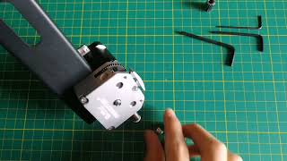 OMGEXTRD F1 extruder upgrade FLSUN Super Racer SR installation and setup steps [upl. by Nnasor]