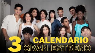 Calendario 3ra Temporada Nuevos Actores [upl. by Nerw651]