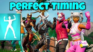 Fortnite Perfect Timing  Flashback Breakdown 💙 [upl. by Yecnay]