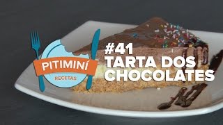 Tarta dos chocolates con galletas muy fácil y sin horno [upl. by Raff604]