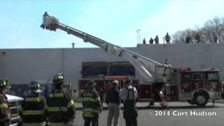 Rooftop Rescue in Runnemede NJ [upl. by Tareyn]