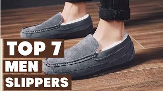 Top 7 Best Men Slippers in 2024 [upl. by Aileduab126]