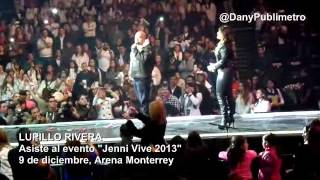 Lupillo Rivera asiste al evento quotJenni Vive 2013quot en la Arena Monterrey [upl. by Ozmo]