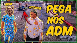 USANDO HACK NA FRENTE DO ADM NO GTA RP [upl. by Viridis]