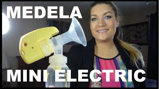 Medela Mini Electric Pump Review amp Demo [upl. by Adamsun30]