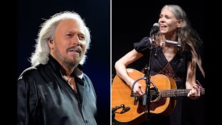 Barry Gibb Harmonizes With Gillian Welch David Rawlings on New Butterfly [upl. by Lekar220]