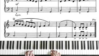 Bastien piano basic Level 2 Carnival [upl. by Ysak]