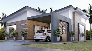 Modern House Design 3 Bedroom 10m x 14m [upl. by Silletram957]