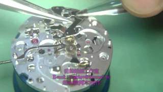 ChiaoWatches ETA 28942 movement assembly [upl. by Thalassa661]