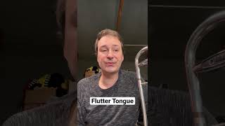 How to Flutter Tongue on the Trombone Trombone Techniques [upl. by Yahs]