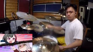 Drum Cover BanG Dream GARUPA☆PICO Fever ED [upl. by Mahtal]