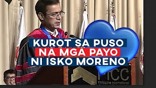 Isko Moreno Speech Emilio Aguinaldo College 2018 [upl. by Ketchum214]