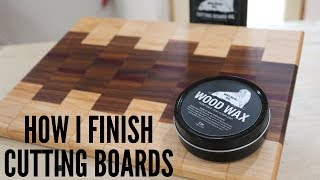 How I Finish Cutting Boards [upl. by Ferren840]