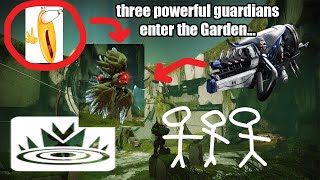 Trio Flawless Garden of Salvation Destiny 2 Episode Revenant [upl. by Nnylrats]