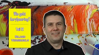 Wie geht Acrylic Pouring  Teil 12  Versiegelung  Tutorial für Anfänger und Beginner  deutsch [upl. by Atilrep150]