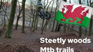 Best mtb trails in Cardiff steetly woods [upl. by Htiffirg668]