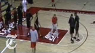 Shocking Viral Video Helps Oust Mike Rice Rutgers Basketball Coach  The New York Times [upl. by Vergos880]