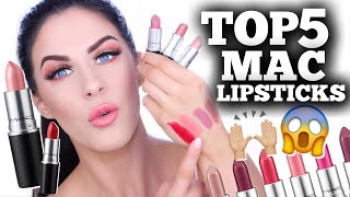 TOP 5 MAC LIPSTICKS FOR EVERY SKIN TONE [upl. by Cappello836]