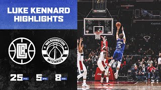 Luke Kennard unbelievable game winner against the Washington Wizards  LA Clippers [upl. by Marou]