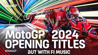 The 2024 MotoGP Opening Titles but with F1 Music [upl. by Acirred6]