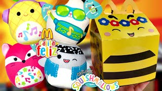 Cajita feliz McDonalds 🍔 Squishmallows Febrero 2024 México [upl. by Weissman480]