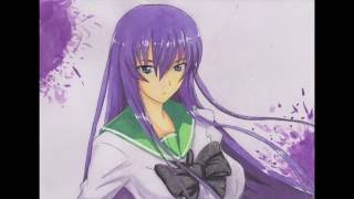 Drawing Saeko Busujima From HighSchool Of The Dead HD [upl. by Chuu]