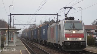 Br 186 1871 à Boortmeerbeek 11122022 [upl. by Caneghem]