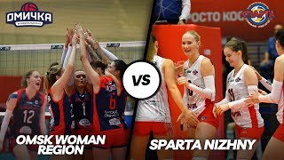 Omsk Woman Vs Sparta Nizhny Volleyball Highlights Womens Pari Super League 2024 [upl. by Dorotea]