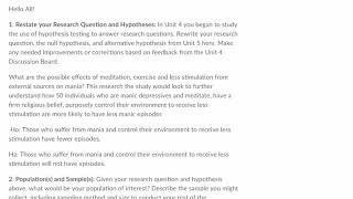 Statistics  Examples of Developing a Research Question and Hypotheses [upl. by Netsrejk]