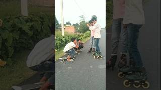 Behind the scenes of skatingemotional skatinginline skates [upl. by Auqinal304]