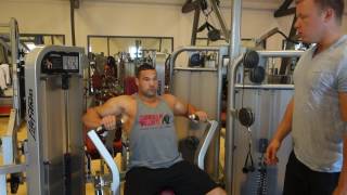 Life Fitness Chest Press [upl. by Knowle651]