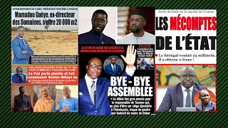 BARTH ÉJECTÉ DE LASSEMBLÉE SONKO ET DIOMAYE ACCUSÉSABLAYE GUISSÉ ET LA BADIANE EDE DIOMAYE [upl. by Inej]