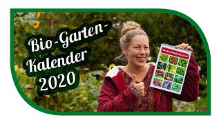 BioGartenkalender 2020 mit Saatguttütchen 🥒 samenfestes Biosaatgut 🌱 [upl. by Agnizn]