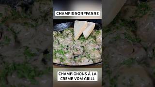 Champignons à la Creme vom Grill champignons weihnachtsmarkt shorts [upl. by Hedvige315]