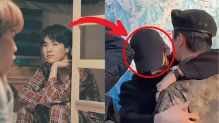 ¡No pudo contener las lágrimas Suga rompió a llorar cuando se encontró con JiminBTS SUGA Jimin [upl. by Ayal]