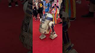 Pyrkon 2024 R2D2 starwars cosplay robot [upl. by Deni]