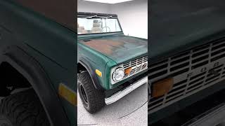 Classic Ford Broncos Presents  Original Green Patina Studio classicbroncos automobile [upl. by Ahsienauq870]