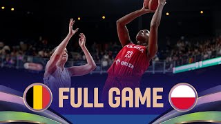 Belgium v Poland  Full Basketball Game  FIBA Womens EuroBasket 2025 Qualifiers [upl. by Suirtimed]