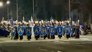 Anaheim High School Band and Pageantry kick off the Anaheim Halloween Parade [upl. by Dira]