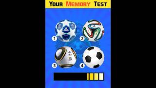 Test Your Memory With Memory Boost Puzzle football quiz youtubeshorts viral shorts [upl. by Iaht]