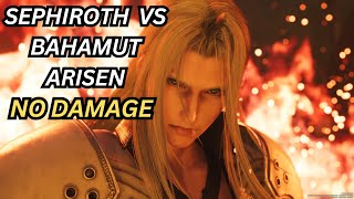 FFVII Rebirth Sephiroth vs Bahamut Arisen No Damage [upl. by Eiraminot]