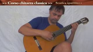 Era de Maggio chitarra classica improvvisazione canzoni napoletane [upl. by Gnuoy]