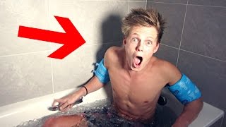 Caspar Lee  BRAIN FREEZE CHALLENGE [upl. by Knowlton]