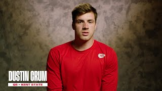 Learn About Chiefs QB Dustin Crum  Meet the Undrafted Free Agents [upl. by Adnulahs]