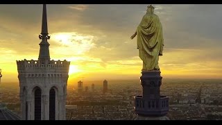 Exceptional pictures of Lyon France filmed using a drone [upl. by Townshend]