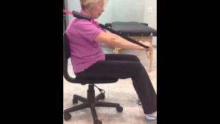 Seated Bilateral Resisted Posterior Mediastinum Expansion [upl. by Eadrahc]