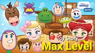 Max Level  Toy Story  Disney Emoji Blitz [upl. by Necaj]