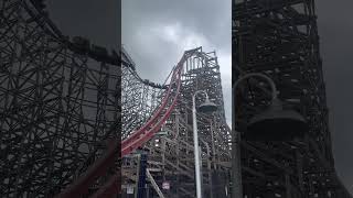 Twisted Timbers at Kings Dominion rollercoaster kingsdominion adventure shorts [upl. by Osnofla]